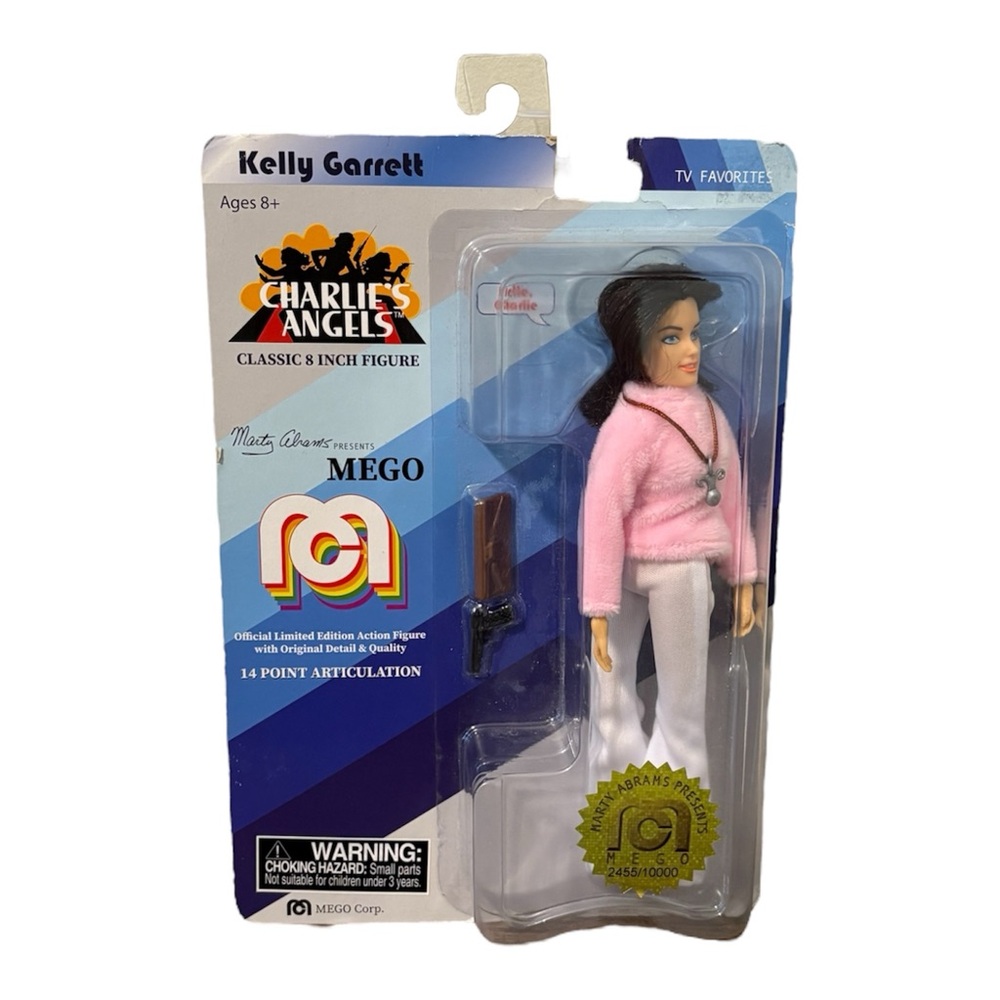 [NEW] 2018 MEGO CHARLIE'S ANGELS KELLY GARRETT 8 INCH COLLECTIBLE ACTION FIGURE